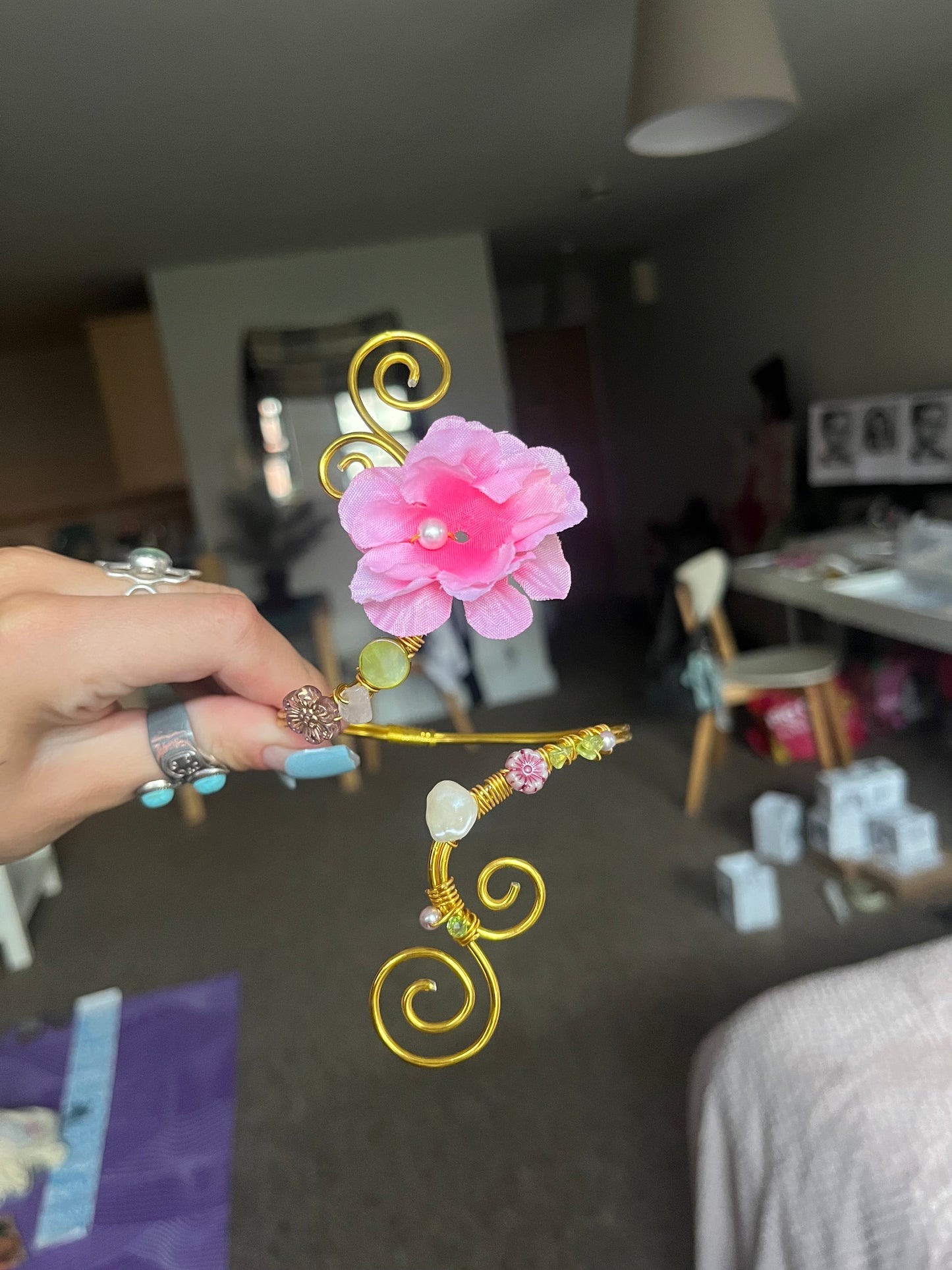 Flora gold cuff💋🥰🧚♂️