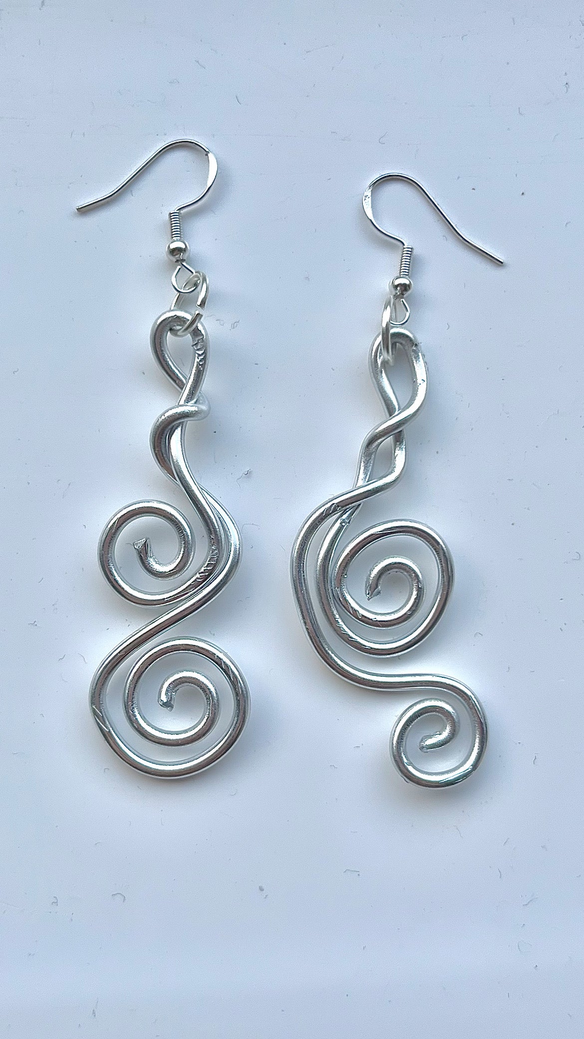 set of Swirly wirly earrings!