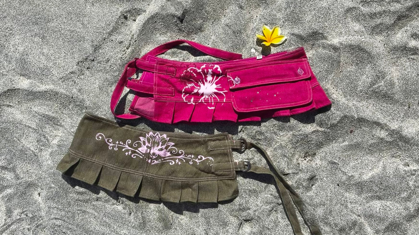 FEE hibiscus skirt belt 🌺