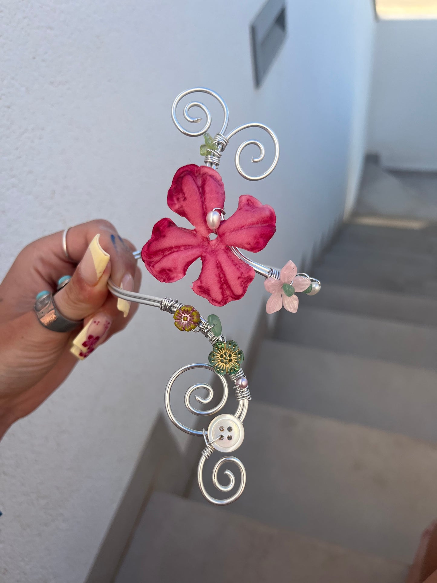 Addison cuff in silver💋🌺✨