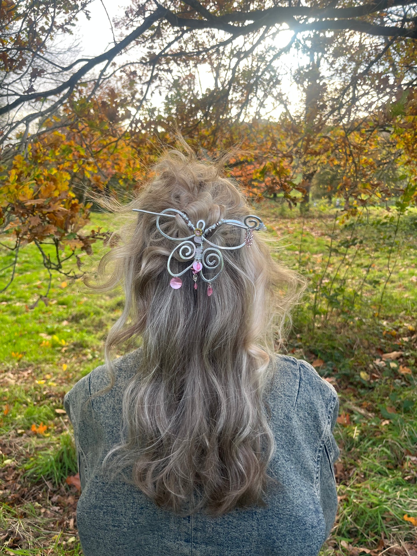 Autumn hair pin - butterfly ✨💗