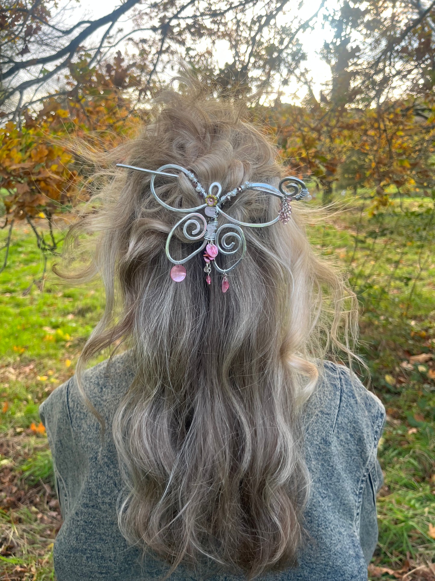 Autumn hair pin - butterfly ✨💗