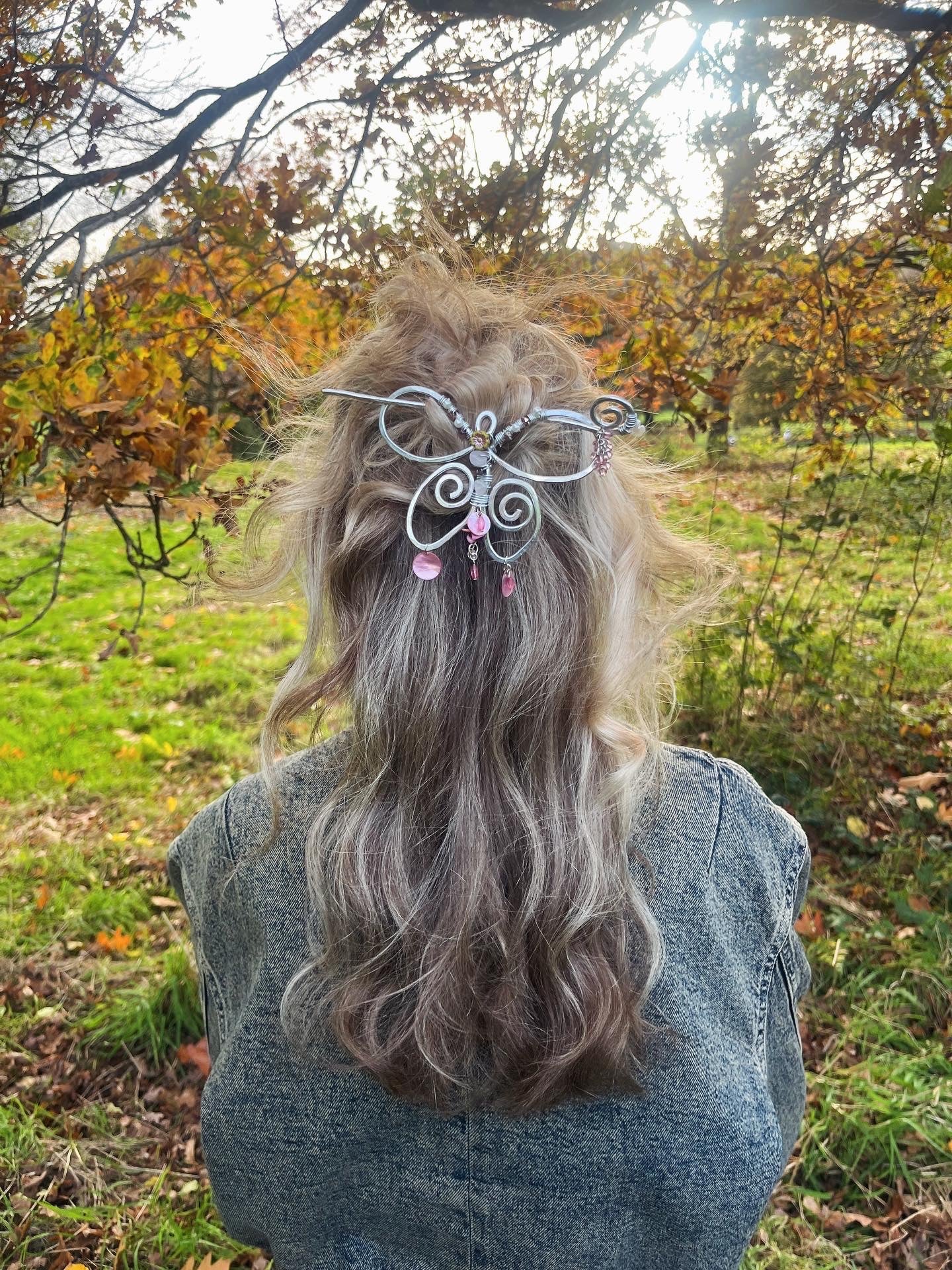 Autumn hair pin - butterfly ✨💗