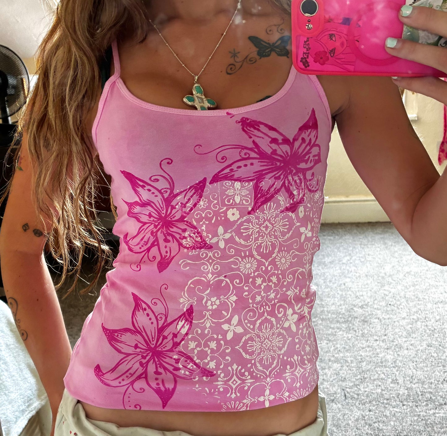 Pink princess tank