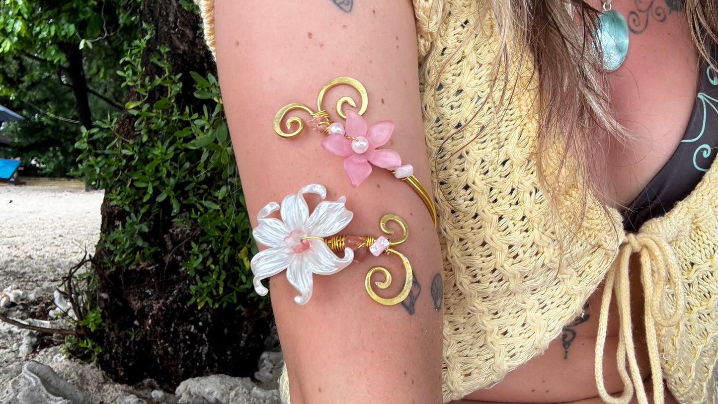 pearly pink cuff