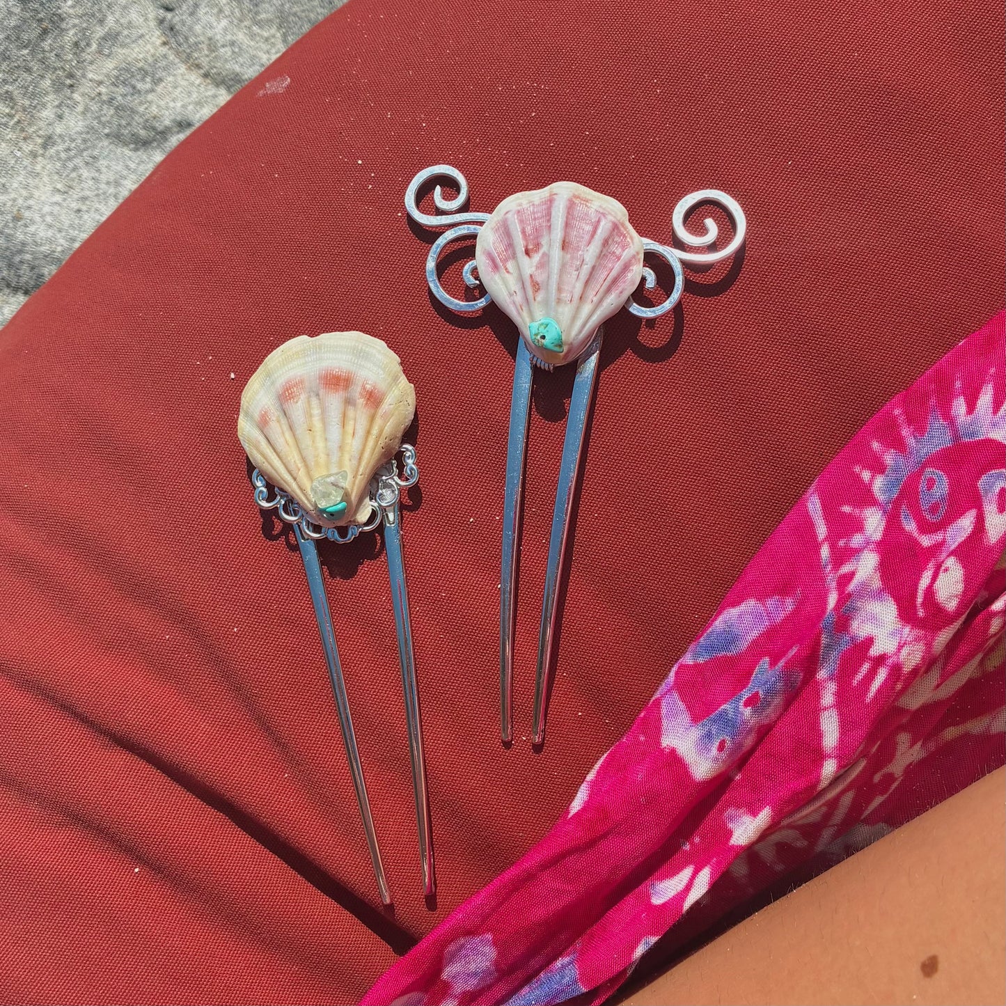 mermaid hair pins