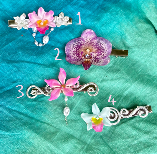 summer forever hair clips