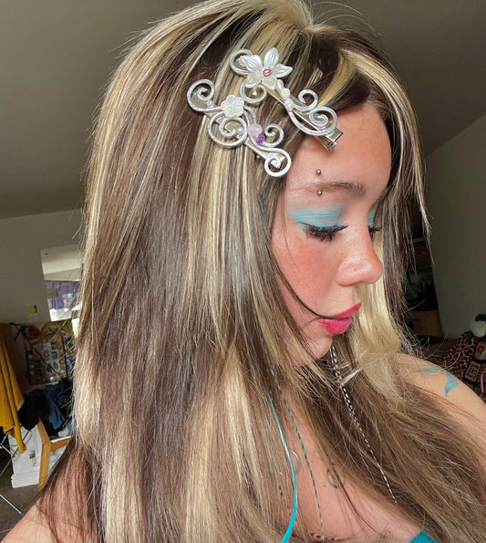 pearl clips set