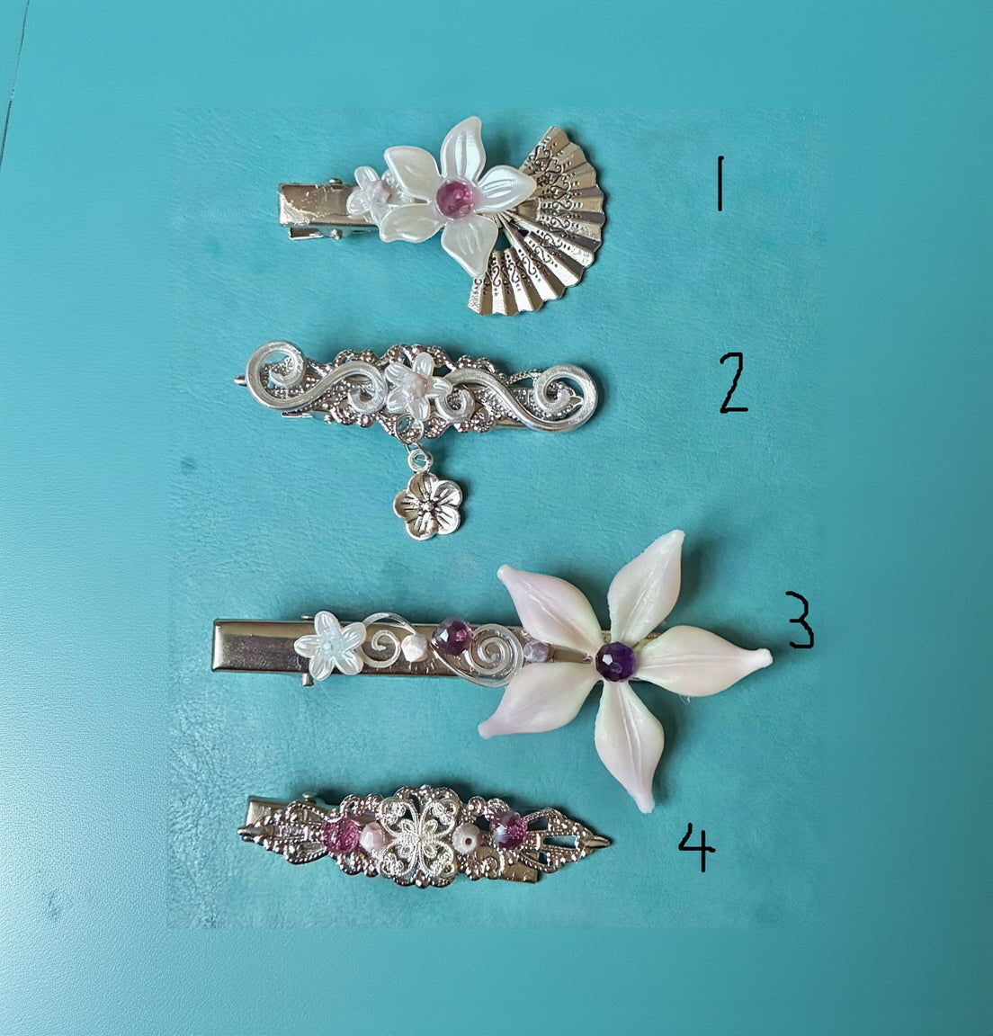 amethyst autumn clips