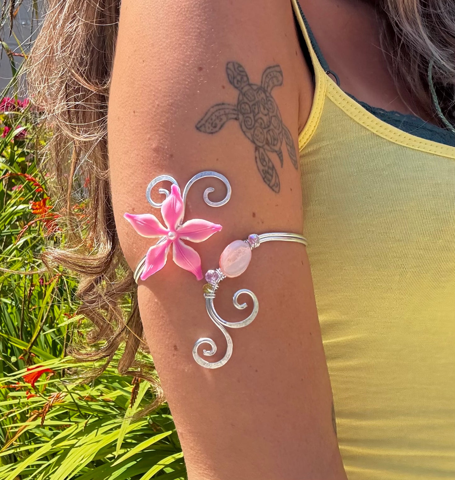 blossom arm cuff